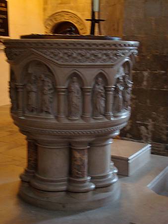 Rochester Cathedral - The Font
